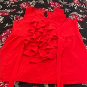 Sleeveless dress top